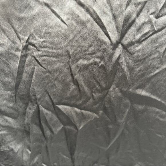 RTR Rosetta Getty Collective Black Satin Crossover Wide Leg Pull-On Pants Sz 16 - Picture 10 of 16